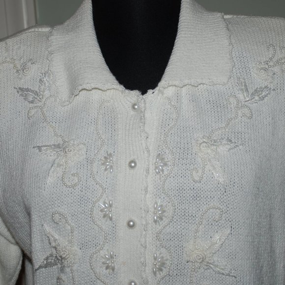 Beaded Vintage Cardigan - Picture 3 of 3